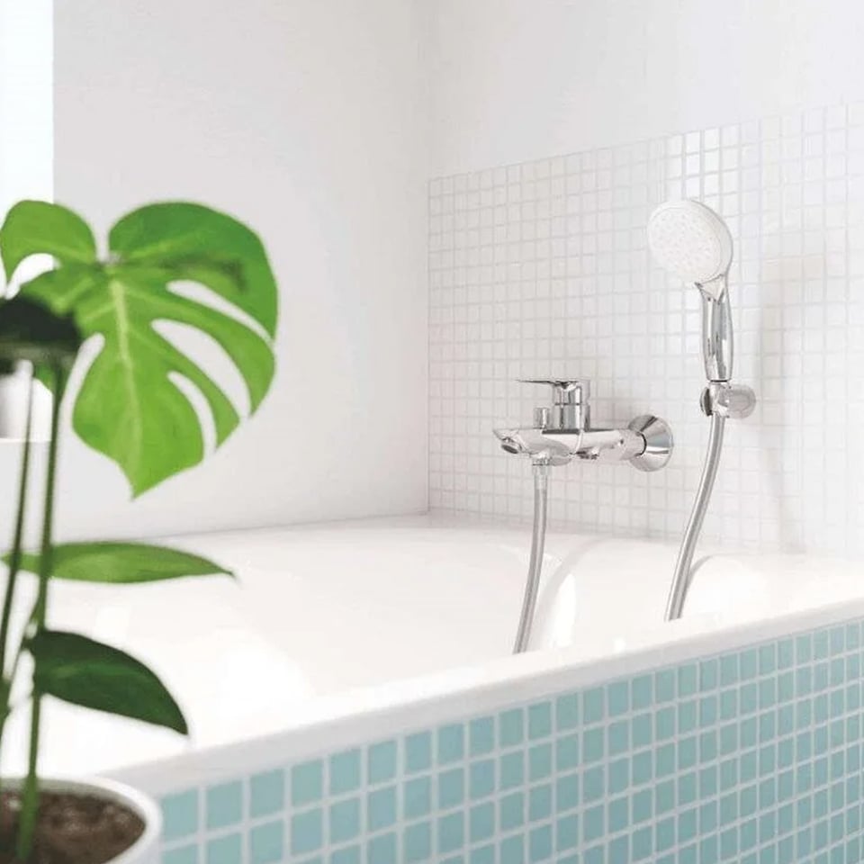 ონკანების ნაკრები Grohe set Bau Edge Chrome 1000180