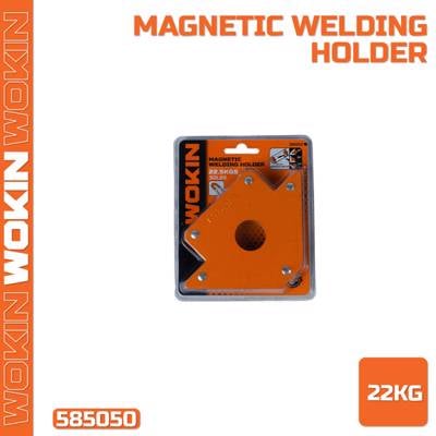 კუთხის მაგნიტური დამჭერი Wokin 585050, 50LBS, Magnetic Welding Holder, Orange