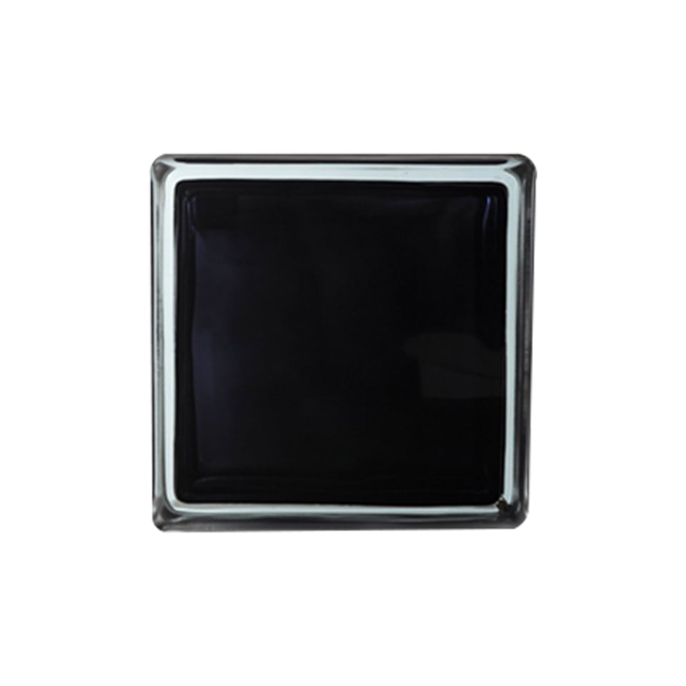 მინა ბლოკი შავი (Incolored Black)