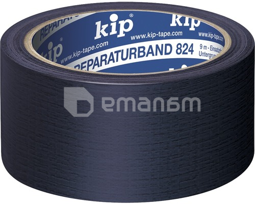 ლენტი უნივერსალური ძლიერი წებვადი - შავი Kip 5х50м.