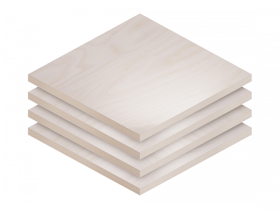 SVEZA არყის ფანერი В/ВВ (1/2) 12X1525X1525