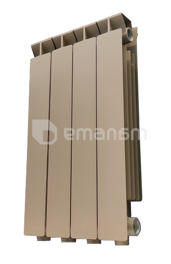 რადიატორი სექციური ალუმინის Global MIX 500 MX05000110 ნაცრისფერი