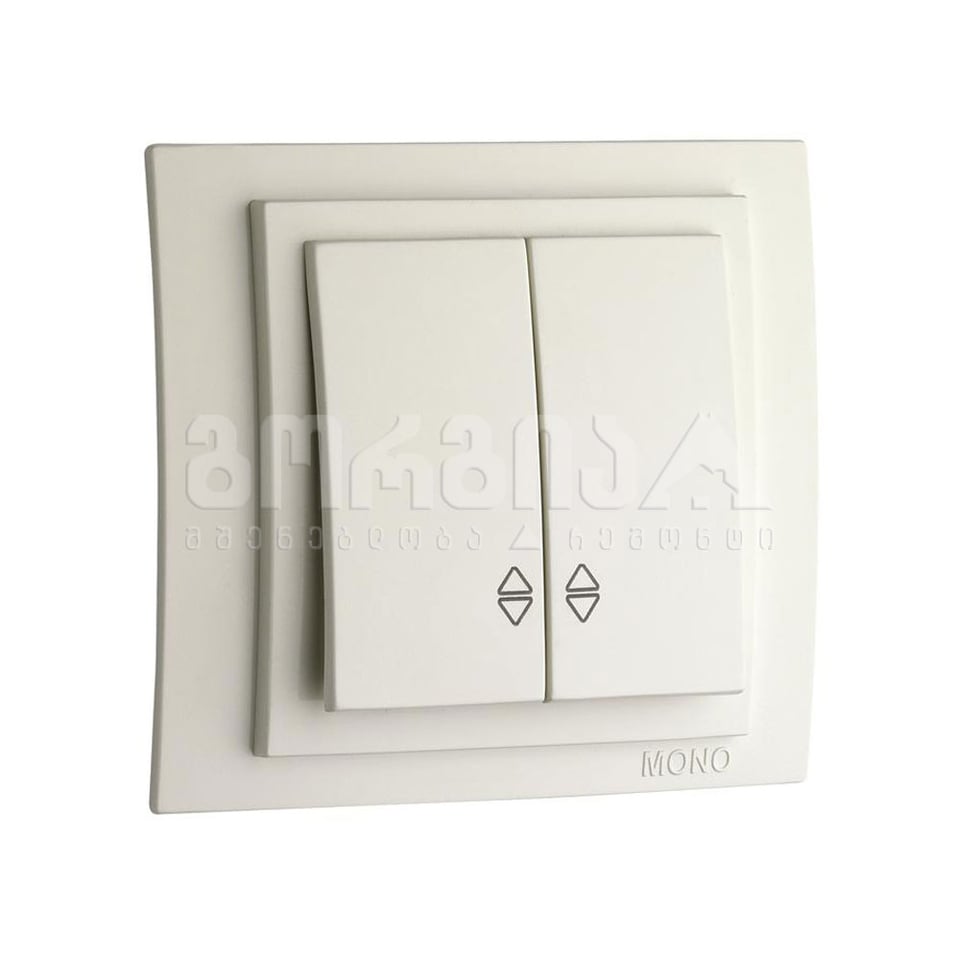 ჩამრთველი რევერსი ორიანი LARISSA cream - 103-171723-111