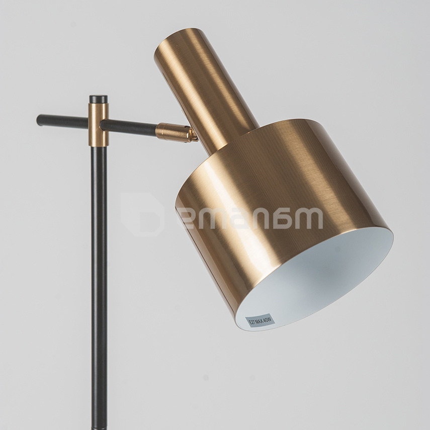 ტორშერი New Light TY-3055 1 Е27 h1600 შავი ოქროსფერი