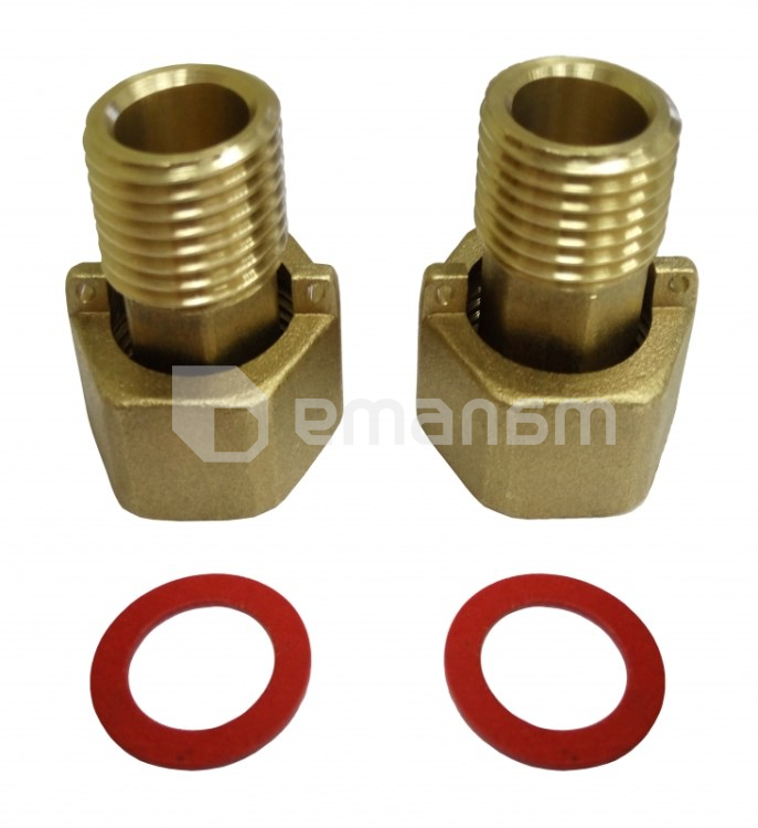 შტუცერი წამოსაცმელი ქანჩით Masterprof 1/2" (2 ც)