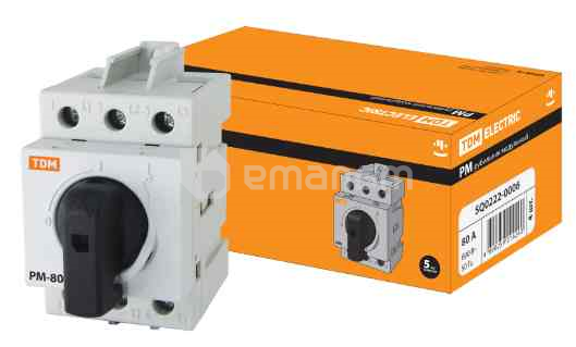 ამომრთველი  მოდულური РМ-25 3П 25A  SQ0222-0003 TDM