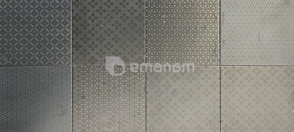 კერამოგრანიტი Ceramica Tauro S.L. Metal Silver Porc 22,5x22,5სმ