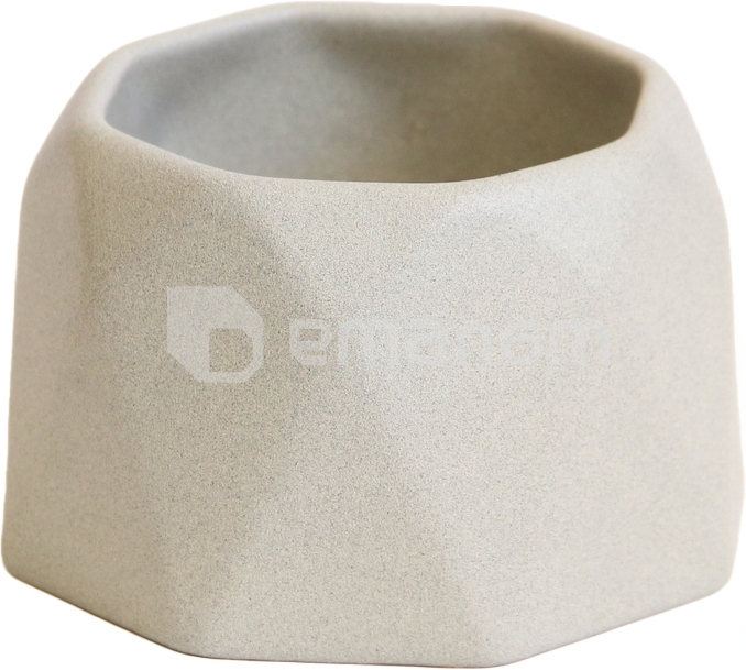 ქოთანი კერამიკული სუკულენტებისთვის Oriana №1 ბეჟი 0,35ლ