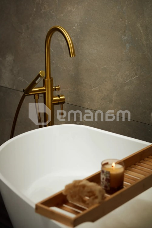 დასადგამი ონკანი აბაზანისთვის KFA Moza Gold