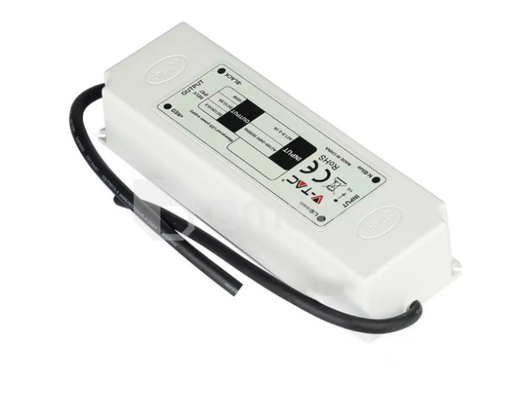 კვების ბლოკი ლედ V-TAC 3235 VT 22075 IP67 6A 12V 75W
