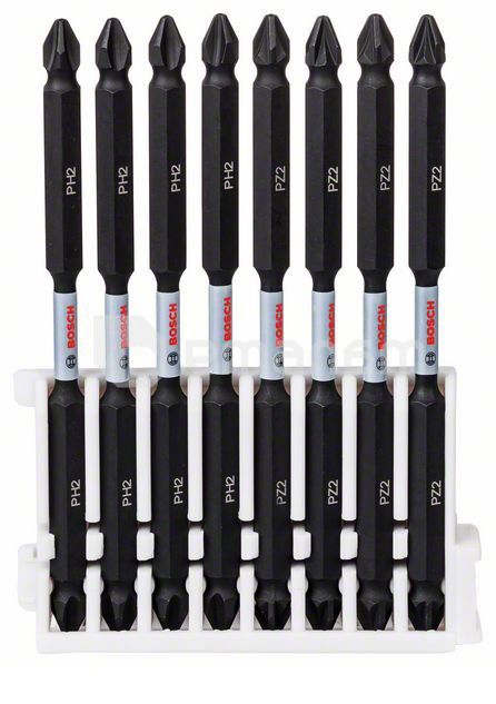 ორმხრივი ბიტების ნაკრები Bosch 2608522348 PH2/PZ2 110 მმ 8 ც