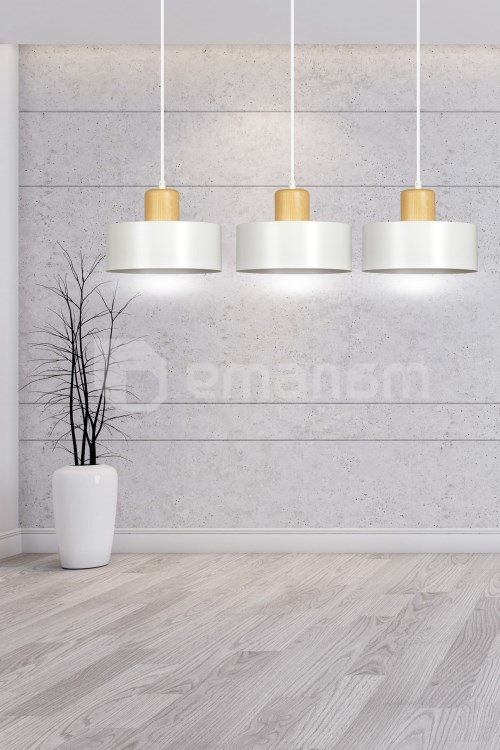 საკიდი EMIBIG Torin 3 E27 3x MAX 60W თეთრი