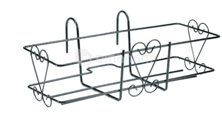 ყვავილების საკიდი Metallurgica Buzzi Classic Fix 53x20 სმ