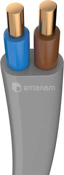 კაბელი Elvare HO5VVH2-U 2x2.5 მმ