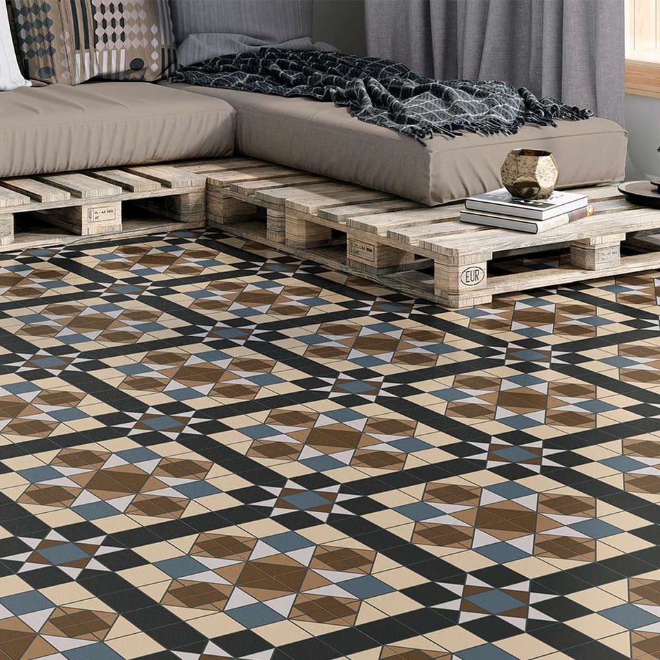 მეთლახი Victoria Multicolor 45x45