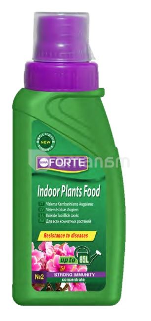 სასუქი ოთახის მცენარეებისთვის Bona Forte 285 მლ