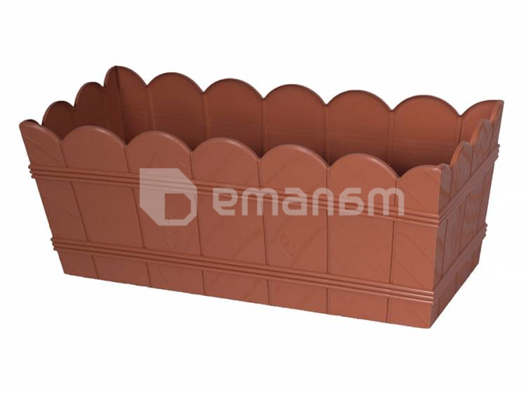 პლასტმასის ქოთანი FORM PLASTIC Elba box 2736-010 Ø40 ტერაკოტა