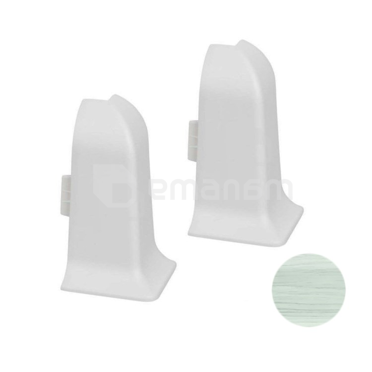 გარე კუთხე პლინტუსის VOX PVC Smart Flex BF-5130 მუხა ბიანკო 2 ც.