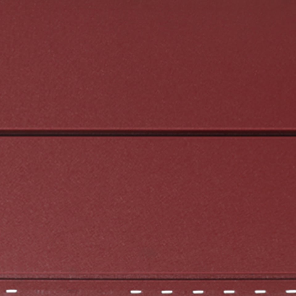 154-იანი  ფერადი თუნუქის საიდინგი 0.45X340 ხაოიანი RAL 3005  NOVA