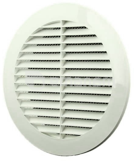 გისოსი ვენტილაციის Europlast VR 150 თეთრი