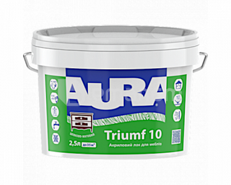 ლაქი აკრილის ავეჯისთვის Eskaro Aura Triumf 10 2.5 ლ