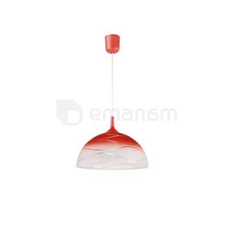 საკიდი Lamkur TULIPAN LM 1.1/28 Red 1xE27 60W