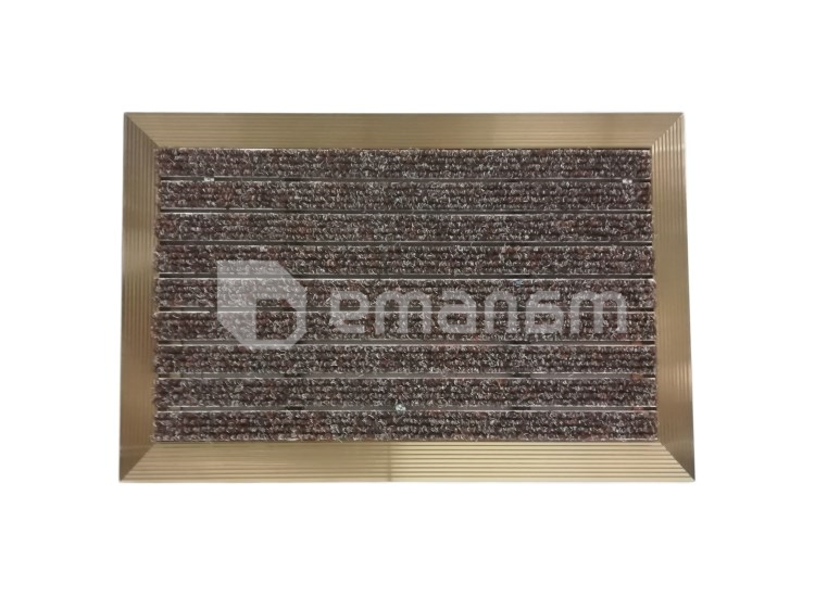 ფეხსაგები ალუმინის San Solution Antic Brown 60x40 სმ.