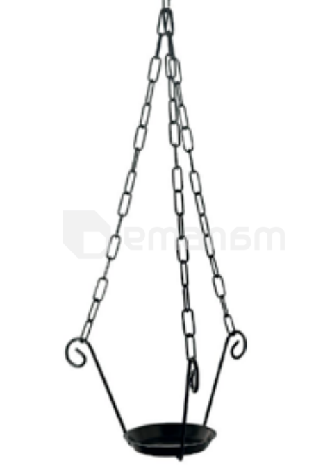 ყვავილების საკიდი Metallurgica Buzzi Hanging pot holder with chain ø 22xh73 სმ