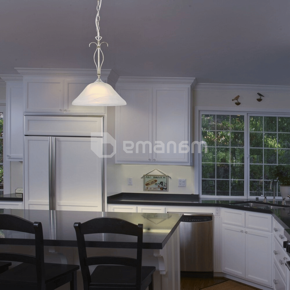 საკიდი Rabalux Katherine 1 Е27 Ø305 7188 h1200 თეთრი