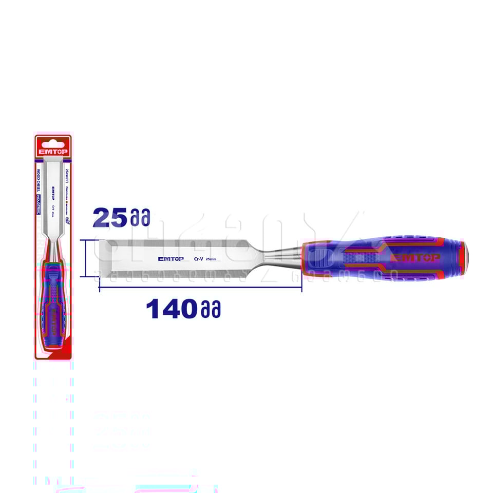 ხის სამტვრევი 25x140მმ Emtop-EWCL2501