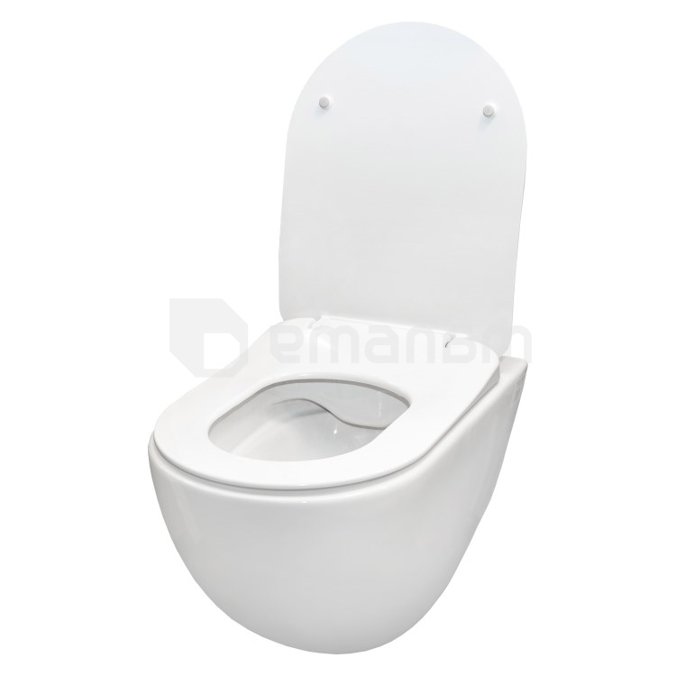 დასაკიდი უნიტაზი თავსაფრით Artceram White
