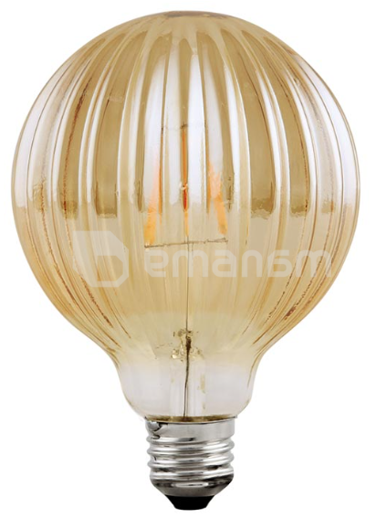 დეკორატიული ფილამენტის ნათურა ACK AB57-00420 G100 4 ვატი 2200 კანდელი