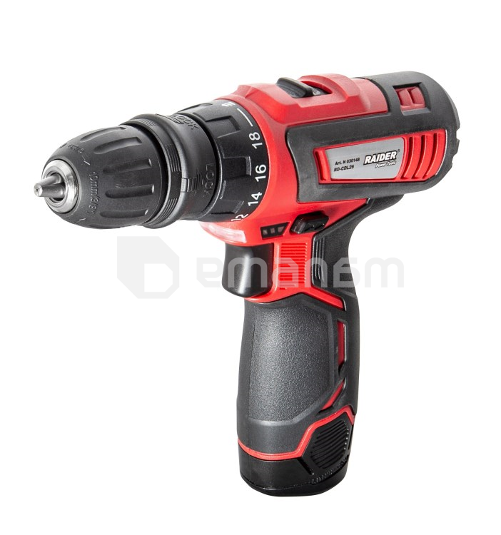 აკუმულატორის დრელი-სახრახნისი Raider RD-CDL26 12V
