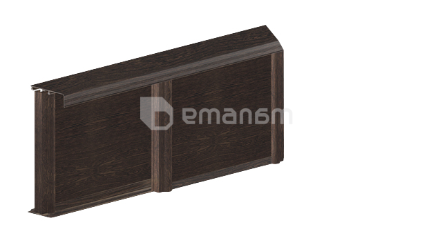 ფურნიტურის კომპლექტი კარადისთვის კუპე Valcomp ARES 3 1800 ვენგე