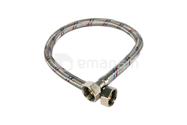 წყლის დრეკადი შლანგი Masterprof F1/2"x12მმ. 60სმ. შ/შ