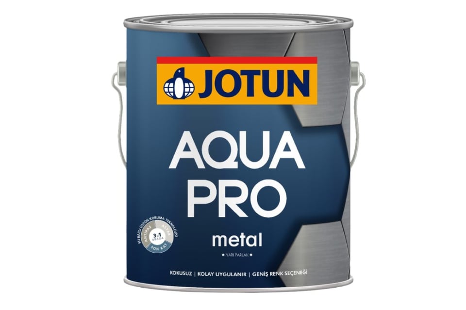 ლითონის საღებავი Jotun Aqua Pro Metal Base A 2.25 ლ