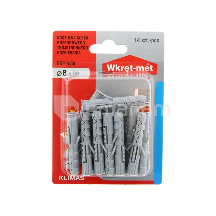 დიუბელი განბჯენი Wkret-met BKP-08050 8x50 მმ 14 ც