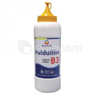 წებო Eskaro B3 Niiskuskindel Puiduliim 750 მლ