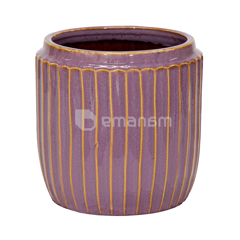 ქოთანი კერამიკული Mega Collections Hamlet Cylinder Syringa D14H14