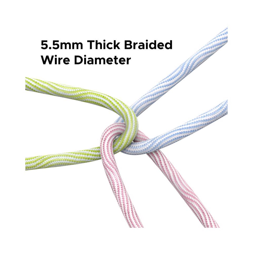 USB კაბელი UGREEN L508 (35500), 60W, Type-C To Type-C PD Fast Charging Lanyard Cable, 1.2m, Green