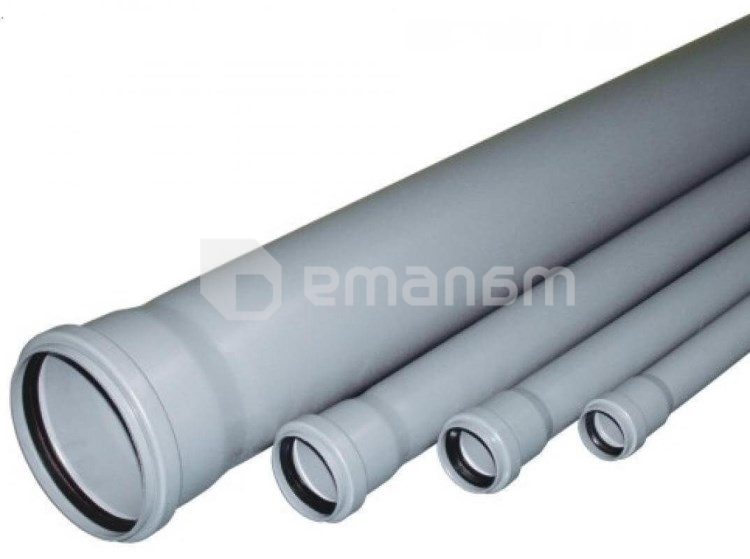 მილი შიდა კანალიზაციის ROSTURPLAST 50x2000 1,8 მმ
