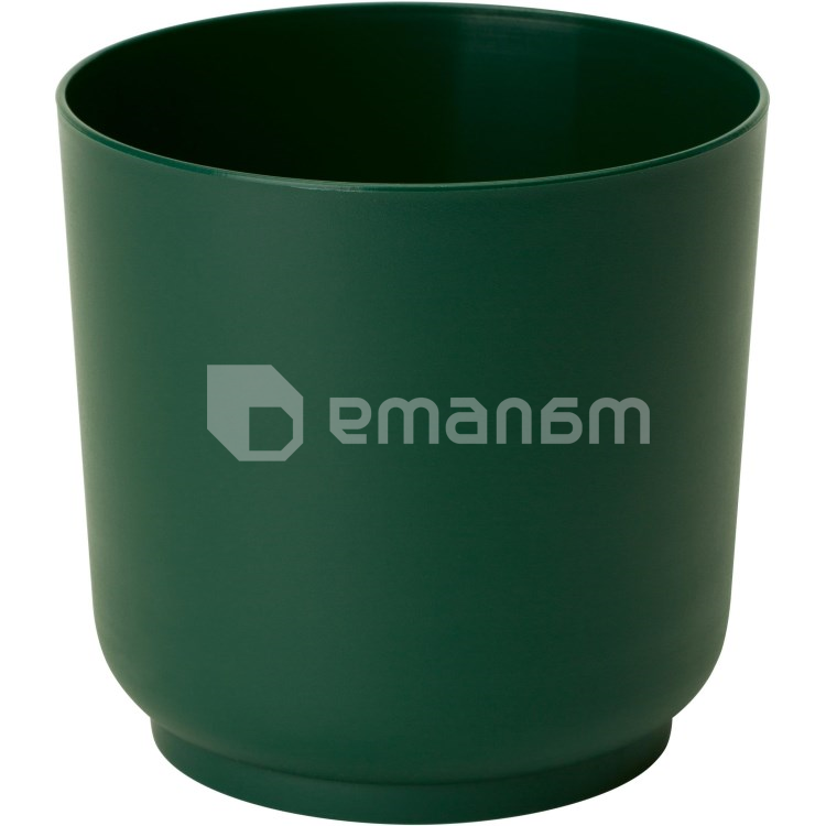 ქოთანი ყვავილის Satina 4200-075 15 სმ moss green