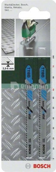პირი ბეწვახერხის Bosch  T118 B HSS 2 ც