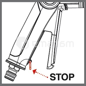 პისტოლეტი სარწყავი 3 რეჟიმით GF GF80006903