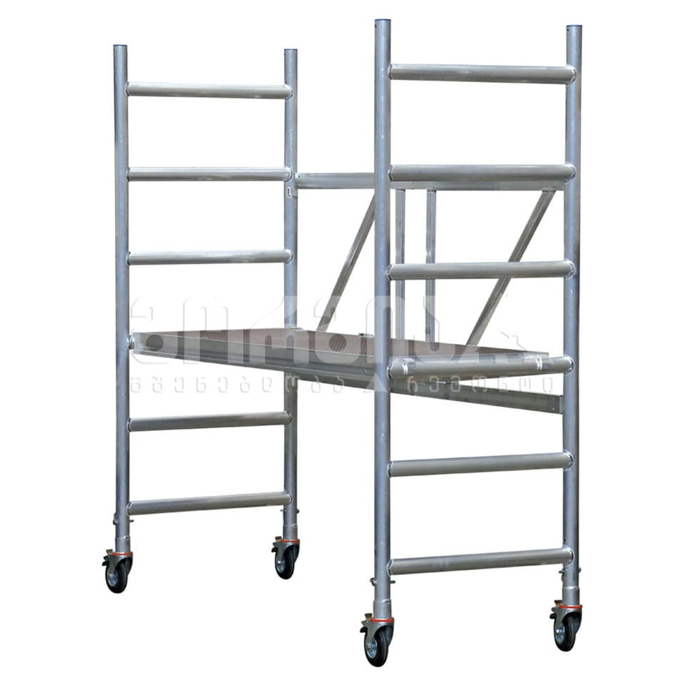 ალუმინის დასაკეცი ხარაჩო 2.7 მ CGS ProTUBE F90