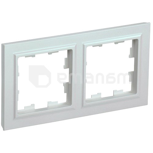 ჩარჩო IEK BR-M22-K36 BRITE 2 უნივერსალური მარგალიტი