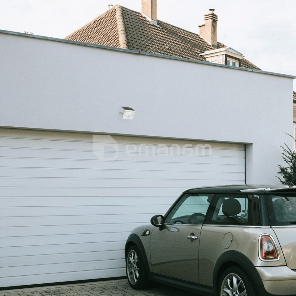 სანათი კედლის Rabalux Flaxton 7W 4000К 700Lm IP54 77090 Solar სენსორი თეთრი