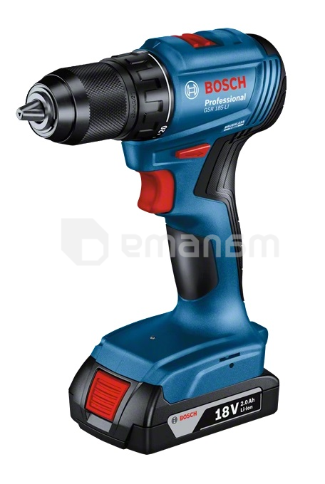 აკუმულატორის დრელი-სახრახნისი Bosch GSR 185-LI 18V (06019K3000)