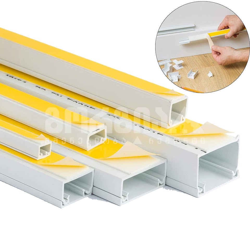 კაბელ-არხი წებვადი 25*25 (2მ) Era Plast - 120175