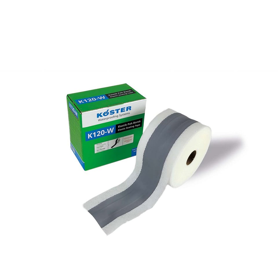 Koster K120-W (12სმ X 50მ)  ჰიდროსაიზოლაციო ლენტი